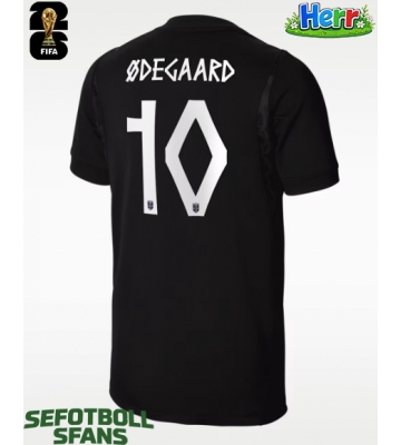 Norge Martin Odegaard #10 Bortatröja VM 2026 Kortärmad